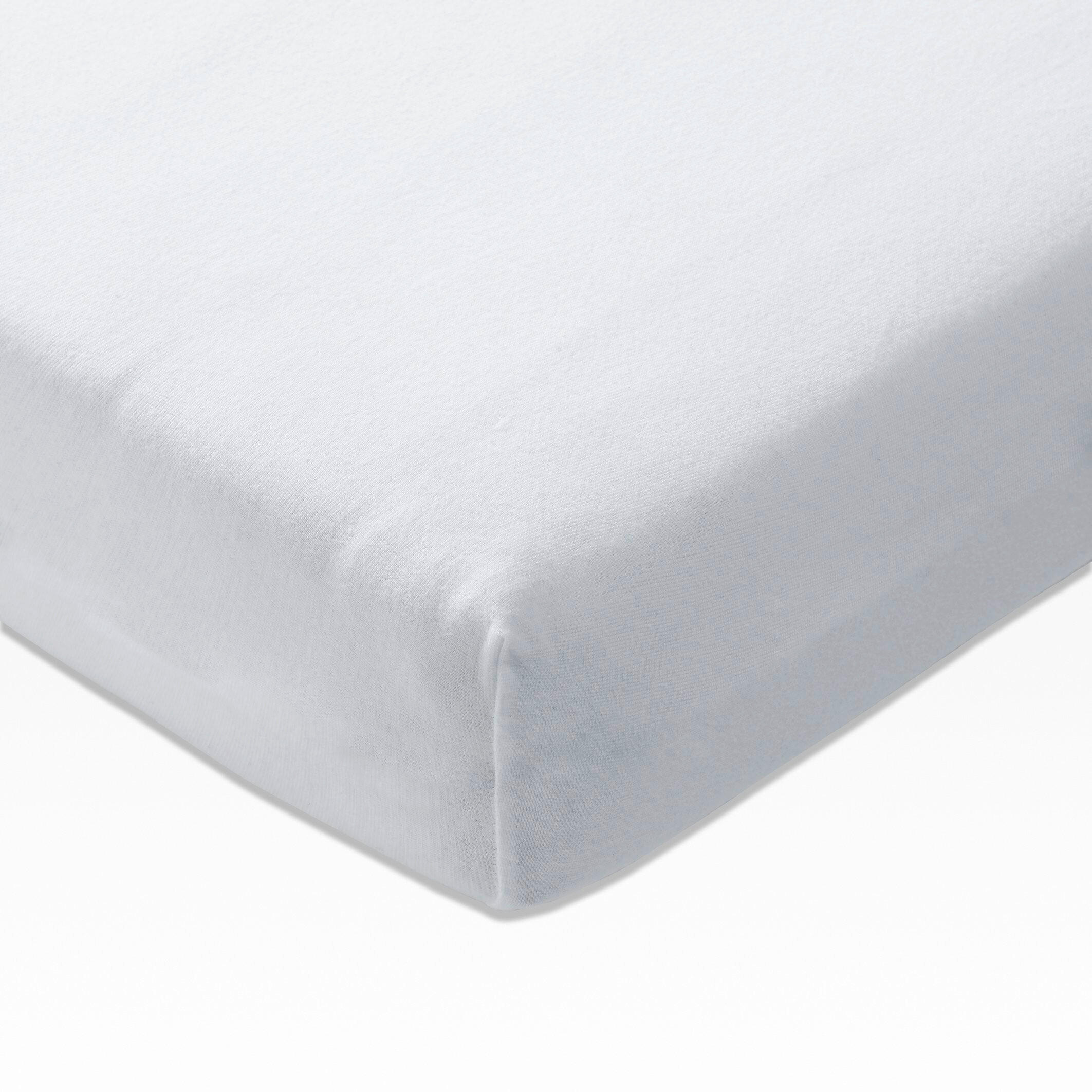 SPANNBETTTUCH 40000 Joop! Jersey  - Weiß, Basics, Textil (100/200cm) - Joop!