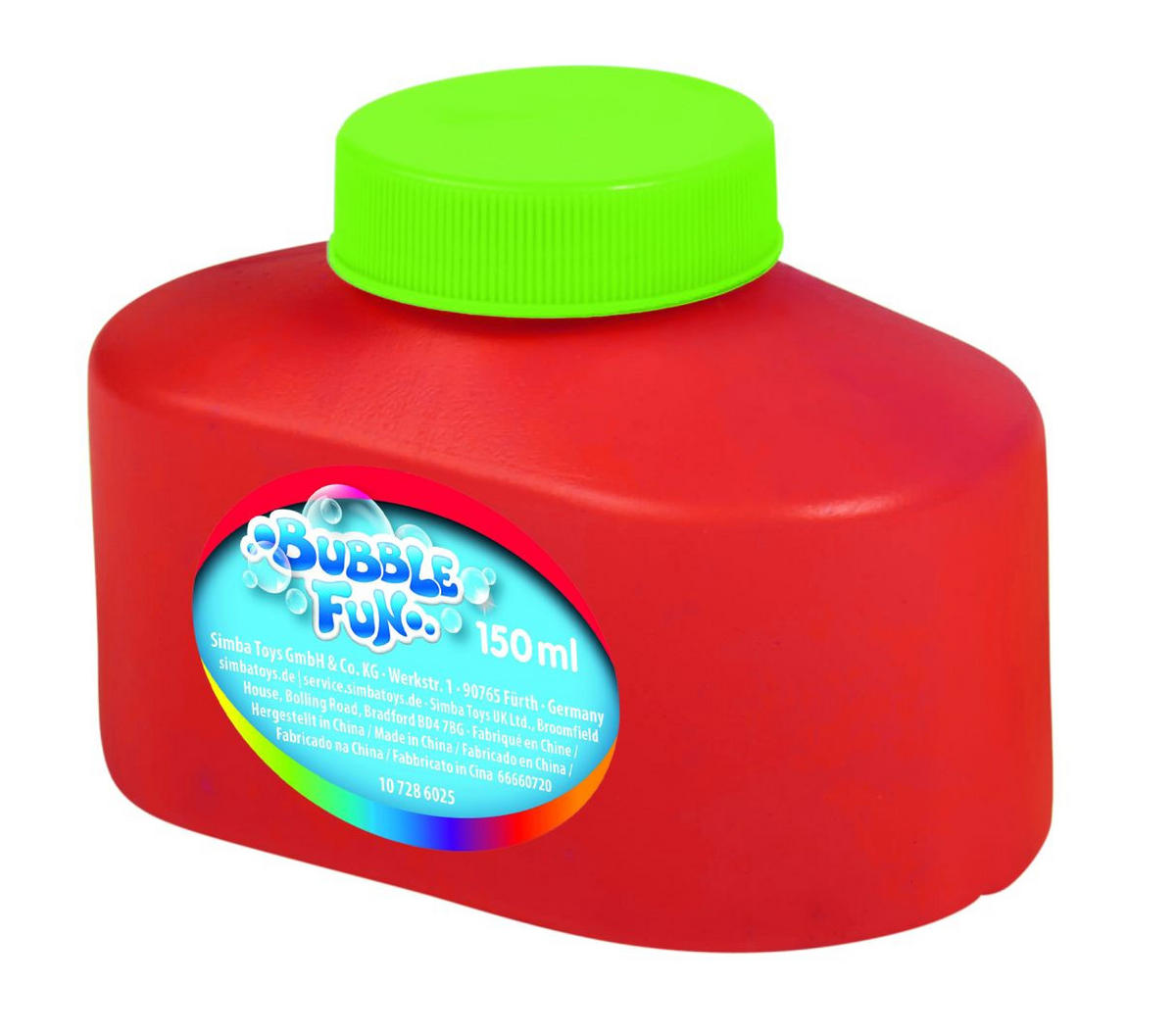 Seifenblasenmaschine Bubble Fun 15,5/13 cm Multicolor  - Multicolor, Basics, Kunststoff (15,5/13cm) - Simba