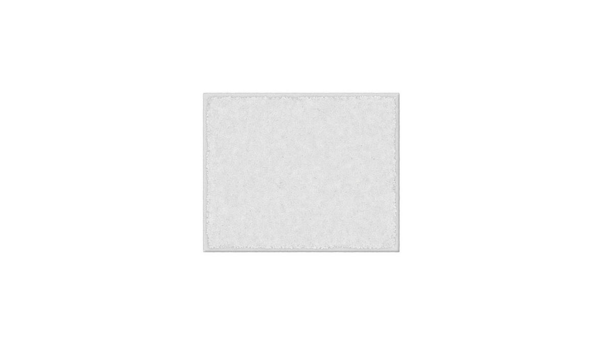 BIDET-VORLEGER Grund Weiß 40/50 cm  - Weiß, Basics, Kunststoff/Textil (40/50cm) - Grund