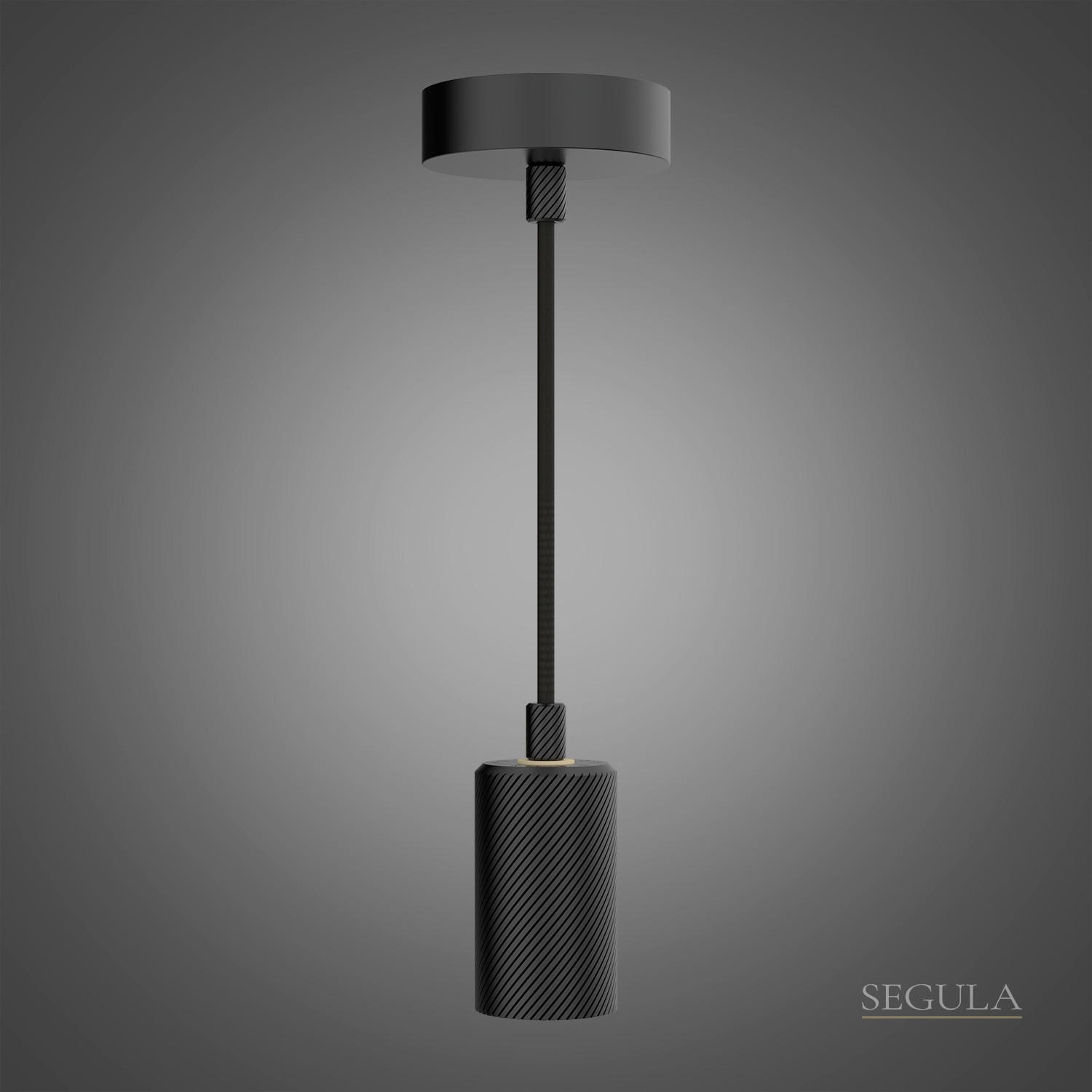 HÄNGELEUCHTE Segula Customs 10/20 cm   - Schwarz, Basics, Metall (10/20cm)