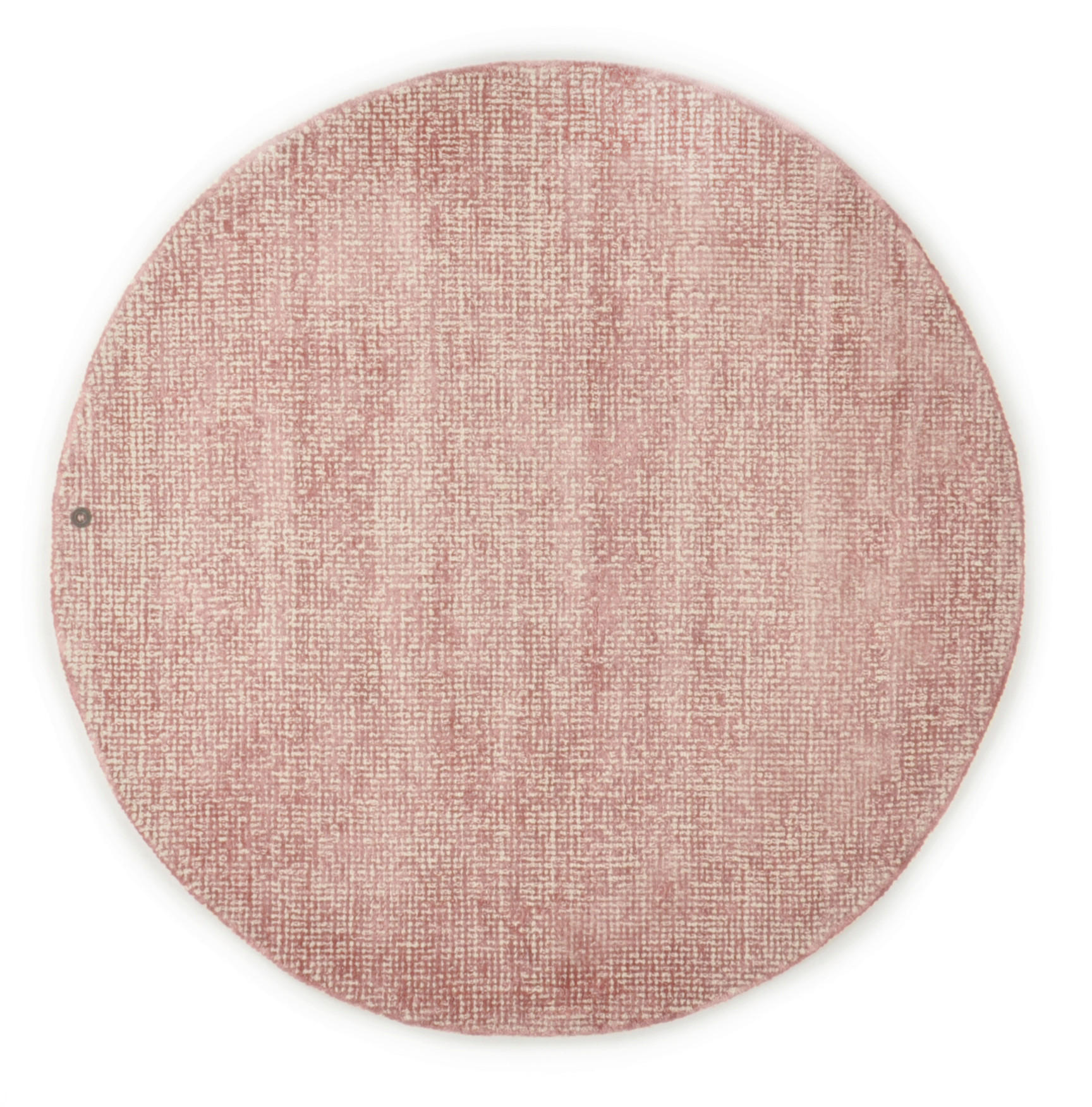 HANDWEBTEPPICH 140/140 cm Rosa rund  - Rosa, Basics, Textil (140/140cm) - Tom Tailor