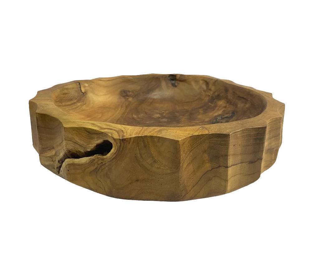 DEKOSCHALE - Naturfarben, Natur, Holz (30/7cm) - Ambia Home