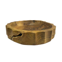 DEKOSCHALE - Naturfarben, Natur, Holz (30/7cm) - Ambia Home