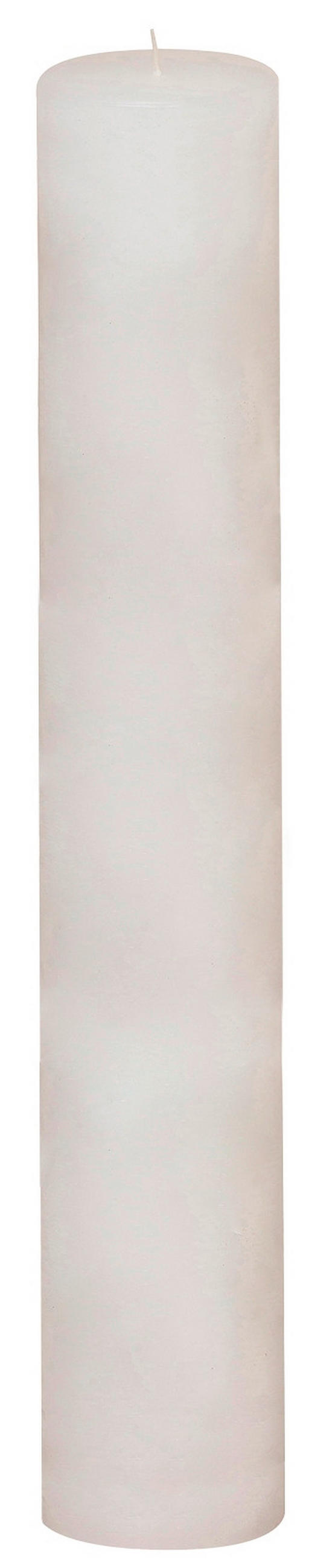 KERZE - Weiß, KONVENTIONELL (3,8/23cm)