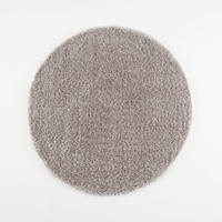 HOCHFLORTEPPICH 80/80 cm Porto Hellgrau  - Hellgrau, KONVENTIONELL, Textil (80/80cm) - Novel