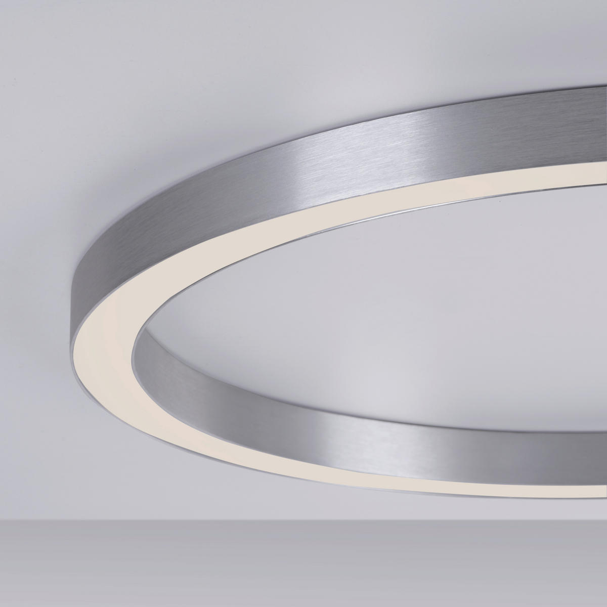 LED-DECKENLEUCHTE Pure Lines 70/70/4 cm   - Design, Metall (70/70/4cm) - Neuhaus PURE