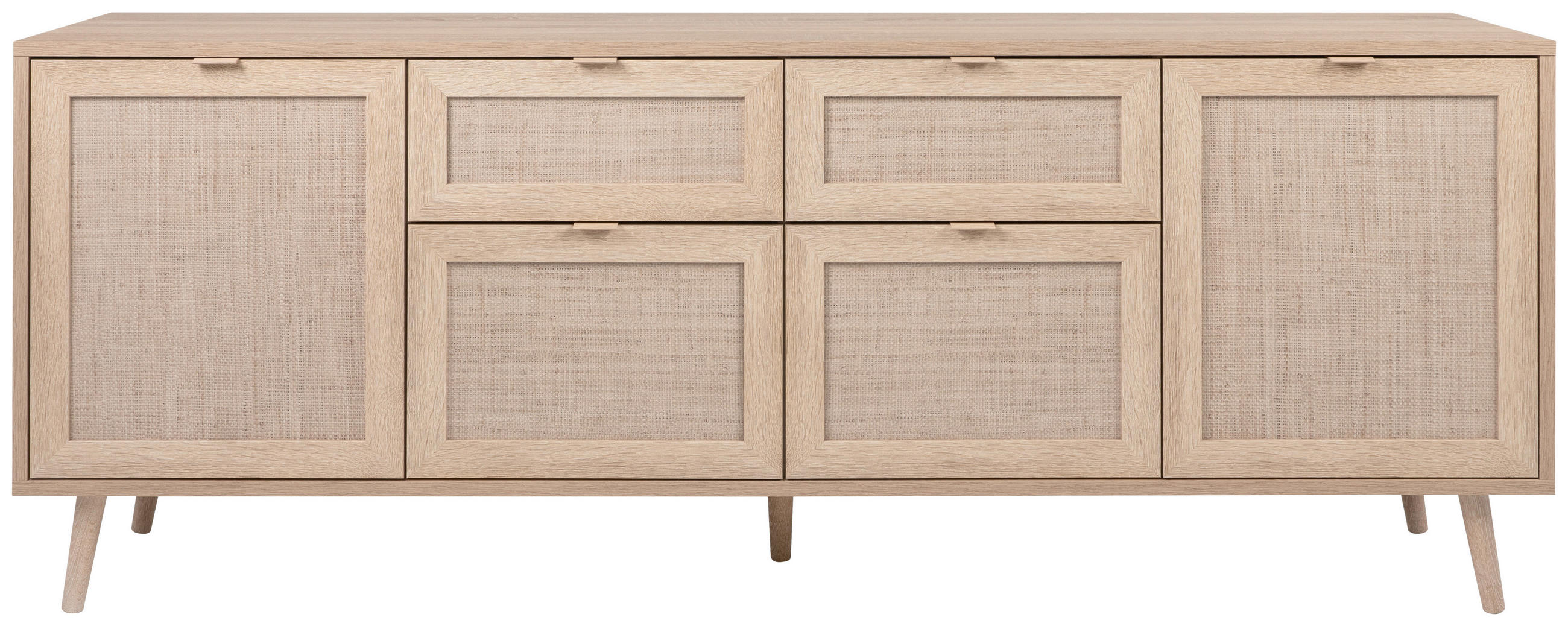 SIDEBOARD in 180/71/40 cm - Sonoma Eiche, Natur, Holz/Holzwerkstoff (180/71/40cm) - MID.YOU