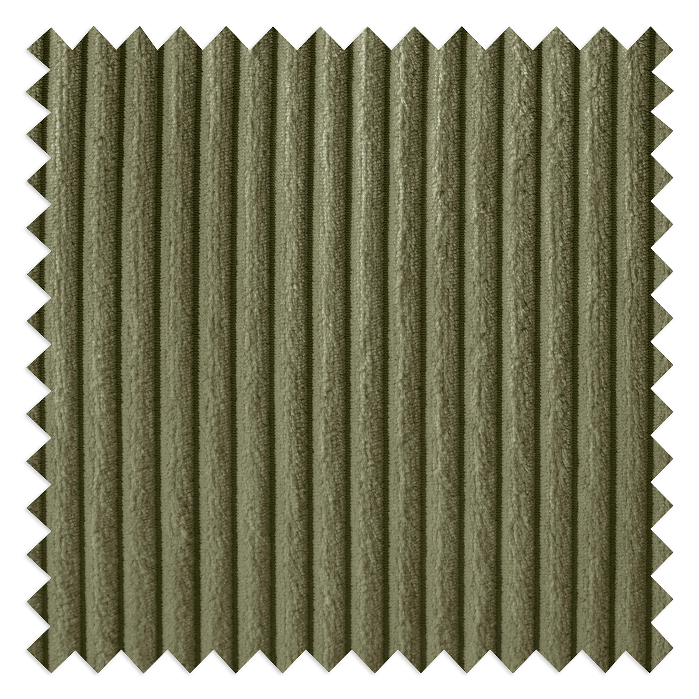 HOCKER in Textil Olivgrün  - Schwarz/Olivgrün, Design, Textil/Metall (70/48/60cm) - Livetastic