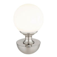 PORTABEL LAMPA 12/21 cm   - vit/silver, Klassisk, metall/plast (12/21cm) - Globo