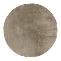 KOBEREC S VYSOKÝM VLASEM, 120 cm, hnědá, světle hnědá - hnědá/světle hnědá, Design, textil (120cm) - Novel