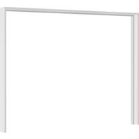 PASSEPARTOUTRAHMEN 231/215/24 cm   - Weiss, Design, Holzwerkstoff (231/215/24cm) - Ti'me