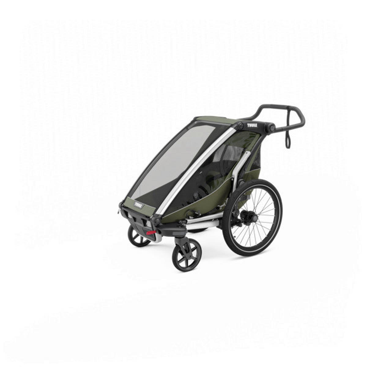 FAHRRADANHÄNGER   Chariot Lite 2 Single  - Olivgrün, LIFESTYLE, Kunststoff - Thule