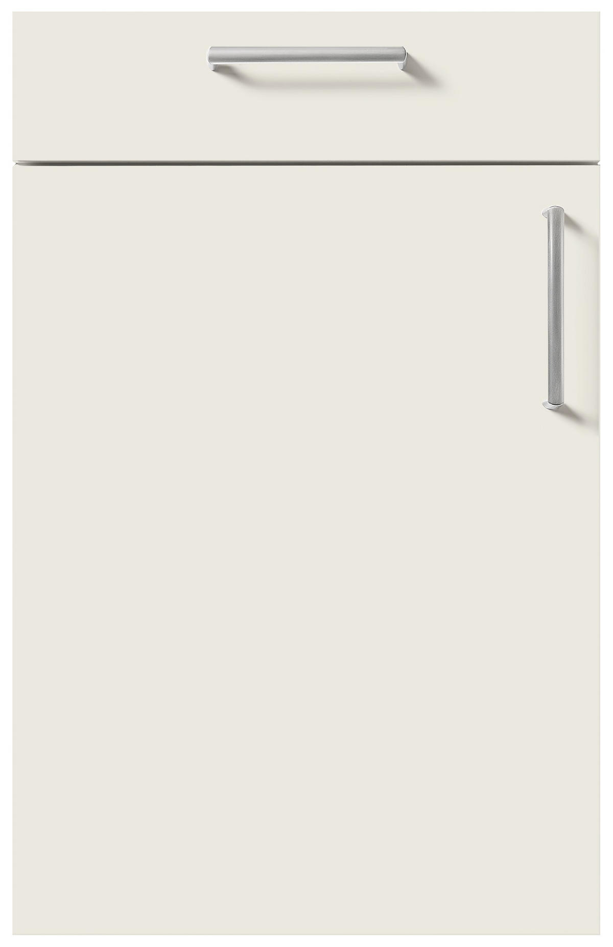 EINBAUKÜCHE ULTRA GLISS  - Rot/Weiß, Design, Holzwerkstoff - Novel