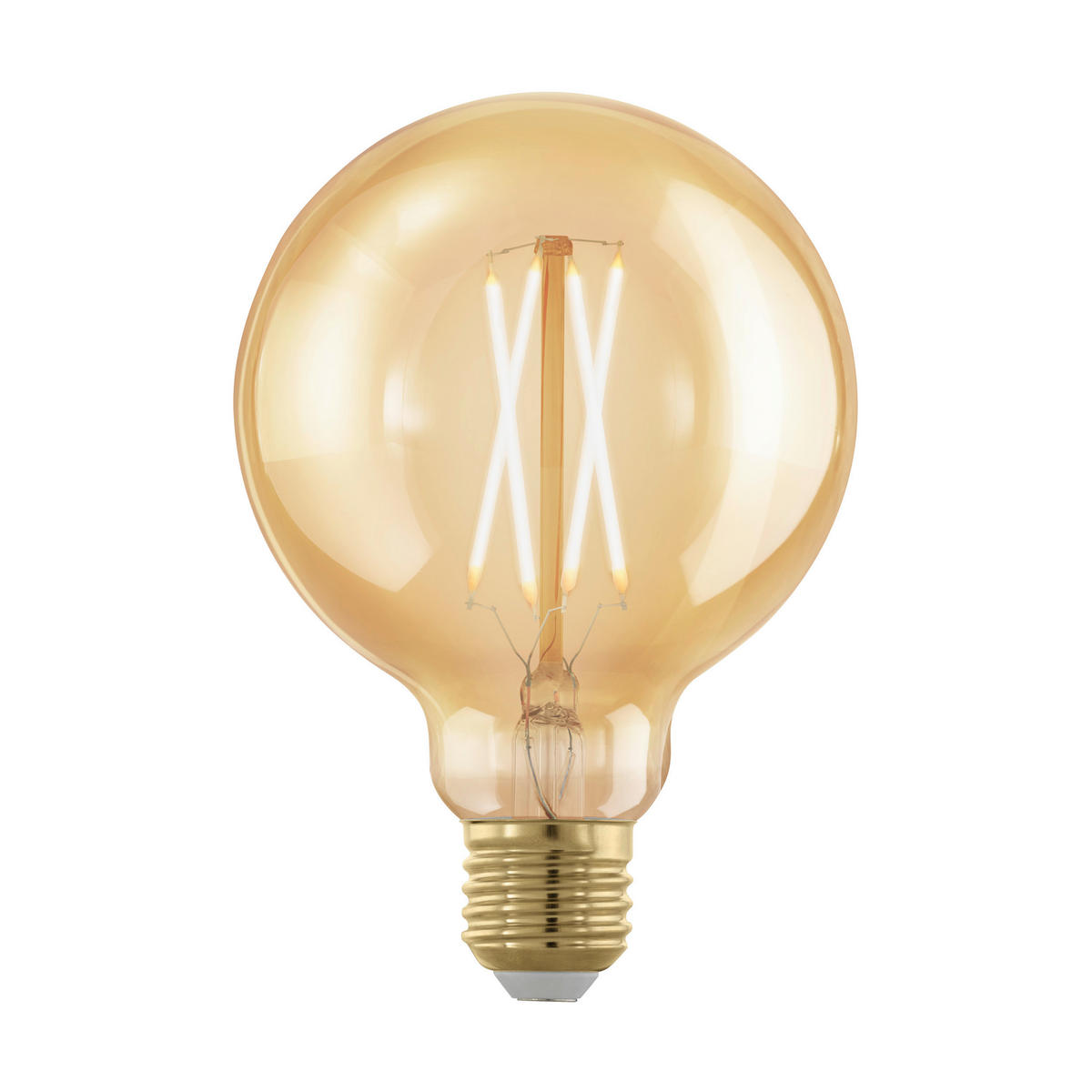 DEKO-LEUCHTMITTEL - Bernsteinfarben, Basics, Glas (14cm) - Eglo