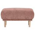 HOCKER Flachgewebe Altrosa  - Altrosa, KONVENTIONELL, Holz/Textil (88/49/62cm) - Carryhome