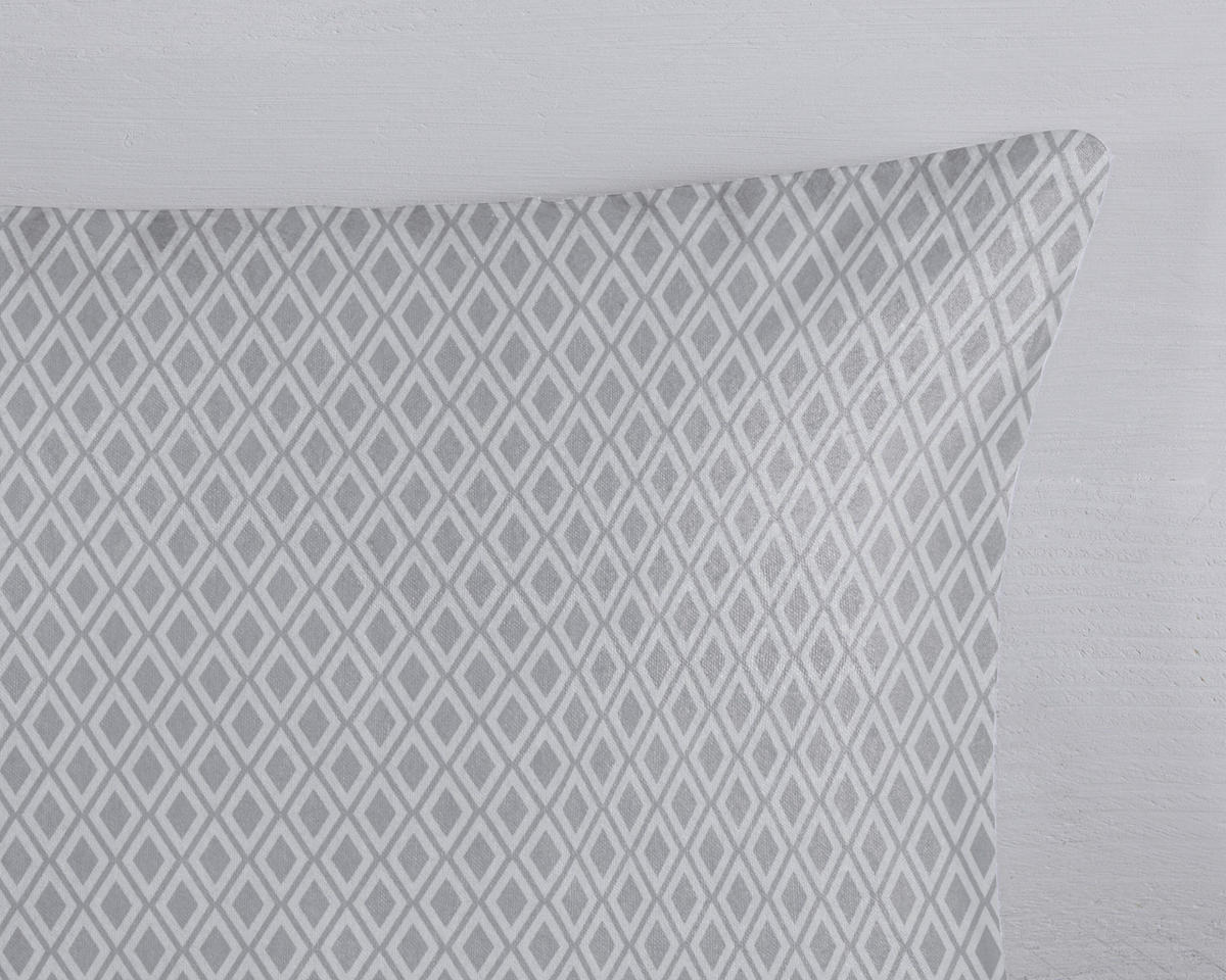 BETTWÄSCHE HIP Flanell, Biber 140/200 cm  - Bordeaux/Anthrazit, Basics, Textil (140/200cm)