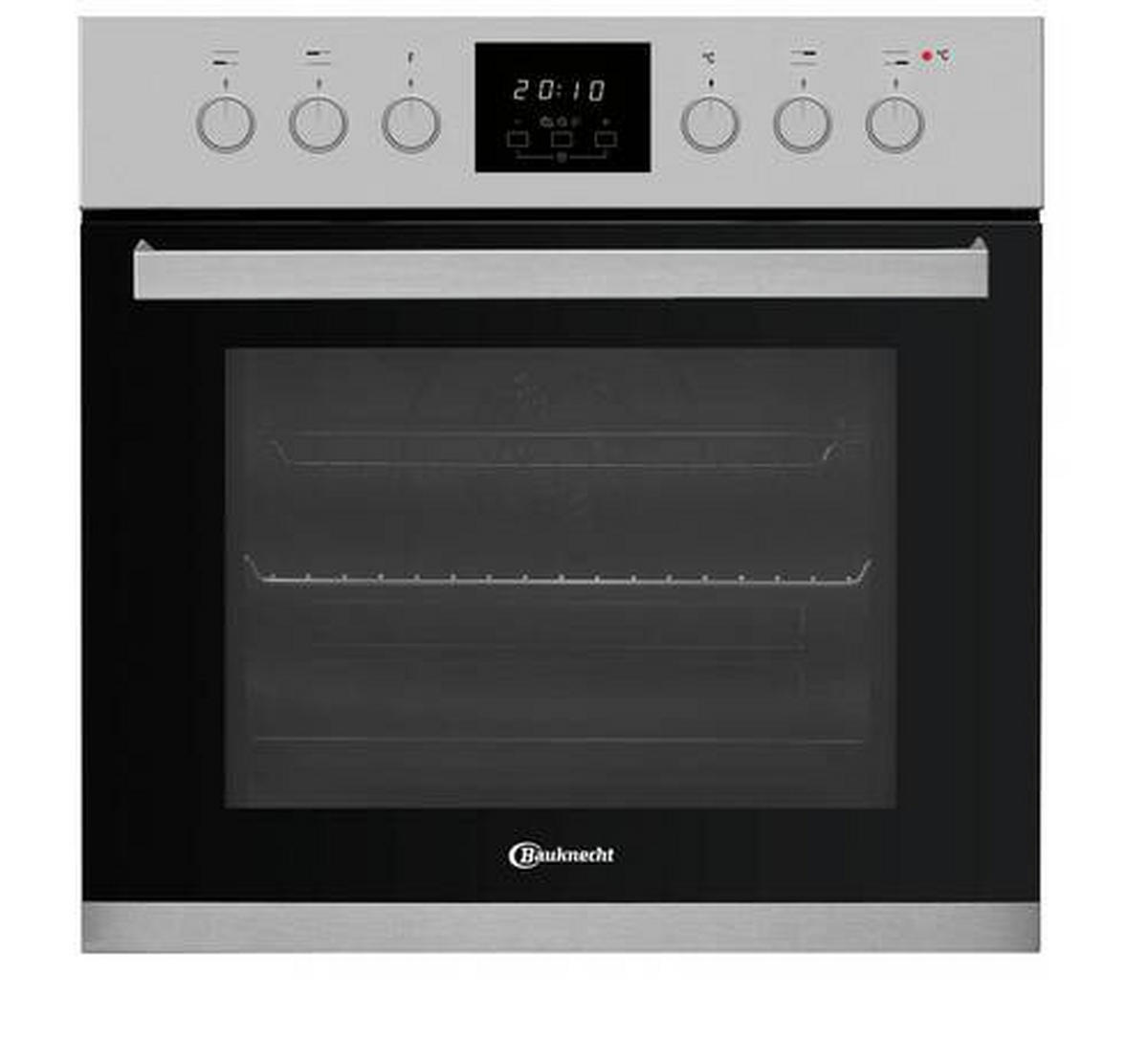 HERDSET HEKO H300  - Edelstahlfarben, Basics, Glas/Metall (59,5/59,5/56,6cm) - Bauknecht