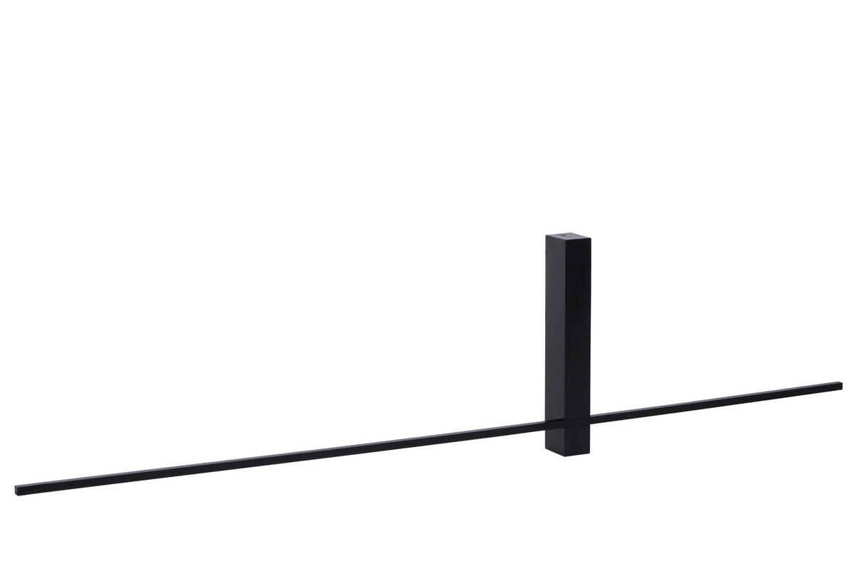 LED-WANDLEUCHTE 90/4/22 cm   - Schwarz, Design, Metall (90/4/22cm) - Lucide