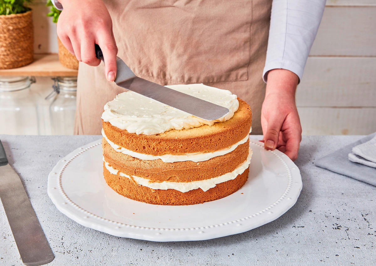 DEGSKRAPA - ljusgrå, Basics, metall (8/40/3,3cm) - Birkmann