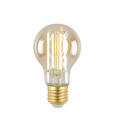 LED-LEUCHTMITTEL   E27 4,9 W  - Bernsteinfarben, LIFESTYLE, Glas/Metall (6/10,5cm) - Boxxx