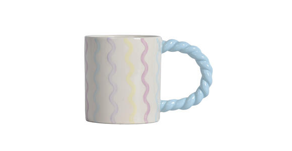 KAFFEEBECHER  400 ml   - Multicolor, Design, Keramik (9/10cm) - Novel