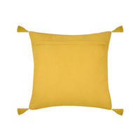 OKRASNA BLAZINA  YUKI    45/45 cm         - gorčično rumena, Konvencionalno, tekstil (45/45cm)