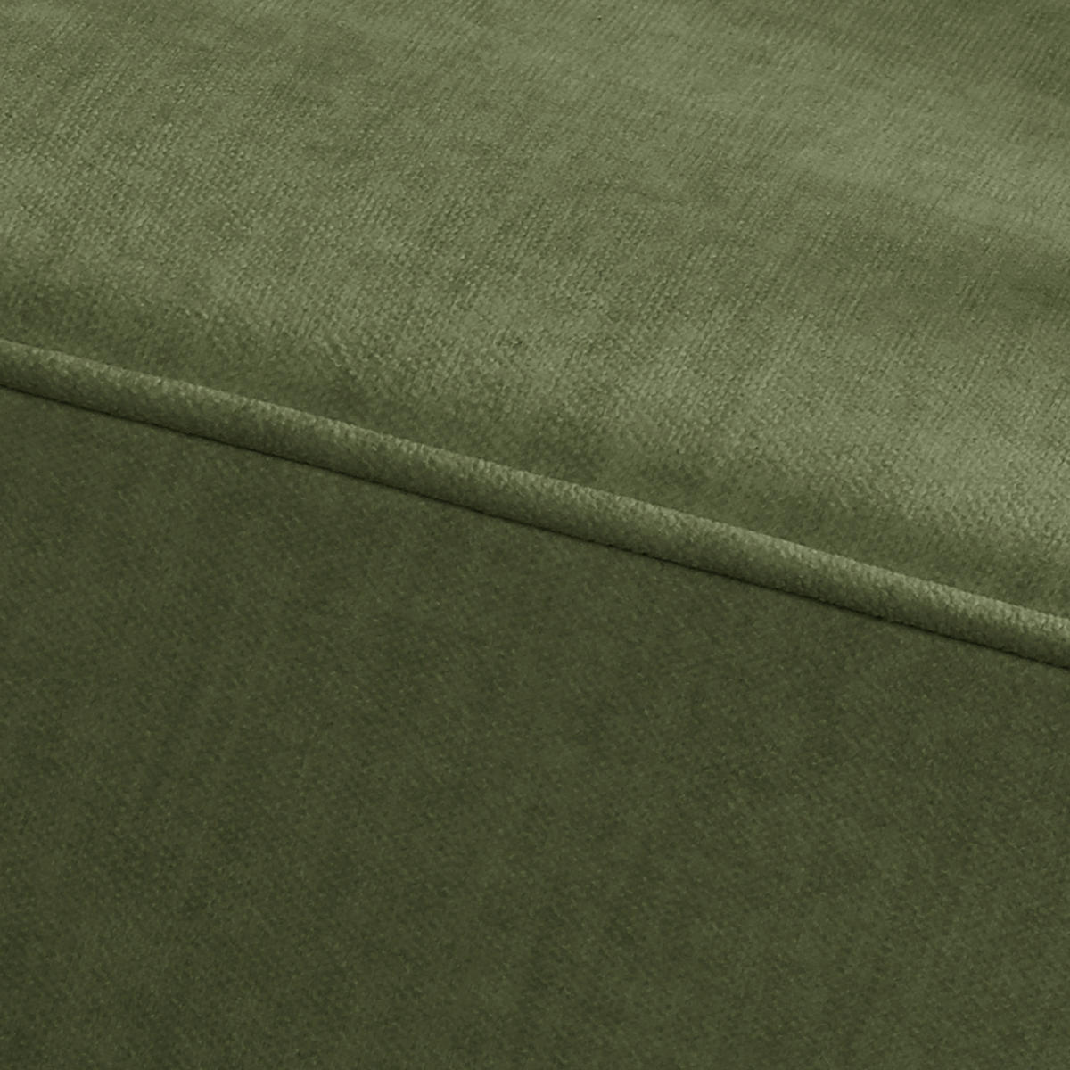 SESSEL in Mikrofaser Dunkelgrün  - Dunkelgrün, Design, Holz/Textil (128/75/91cm) - P & B