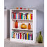 REGAL Kiefer massiv Weiß - Weiß, LIFESTYLE, Holz (90/115/36cm) - Carryhome