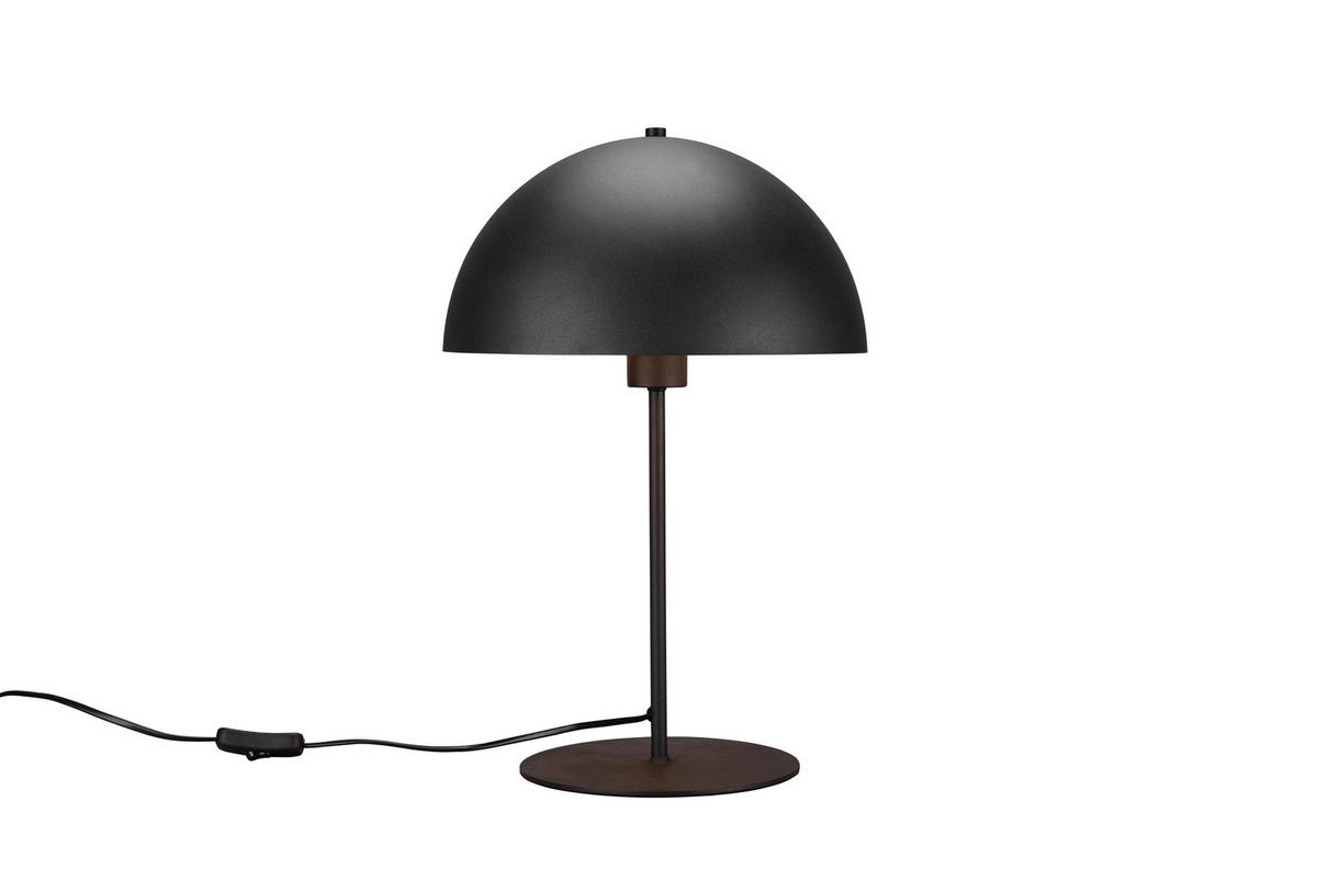 Tischleuchte Nola - Schwarz, Konventionell, Metall (30/45cm) - Trio Leuchten