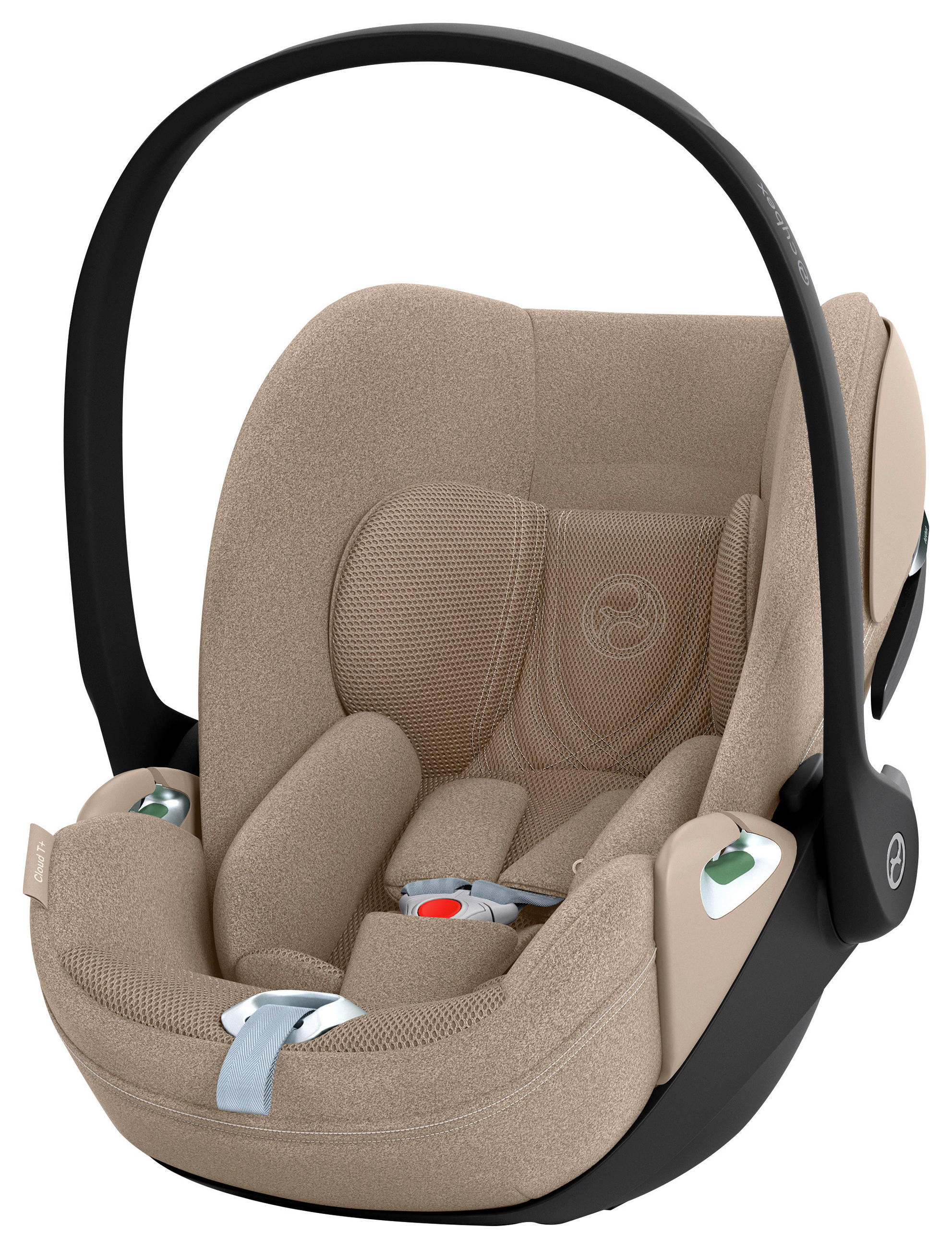 BABYSCHALE  Cloud T i-Size Plus Cozy Beige  - Beige, Basics, Kunststoff/Textil (64.5/44/46.5cm) - cybex PLATINUM