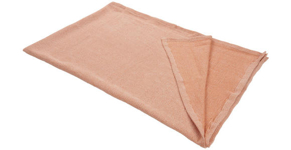 WOHNDECKE 130/180 cm  - Terracotta, Trend, Textil (130/180cm) - Esposa