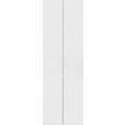 MEHRZWECKSCHRANK 60/192/33,6 cm  - Silberfarben/Weiß, Design, Holzwerkstoff (60/192/33,6cm) - Carryhome
