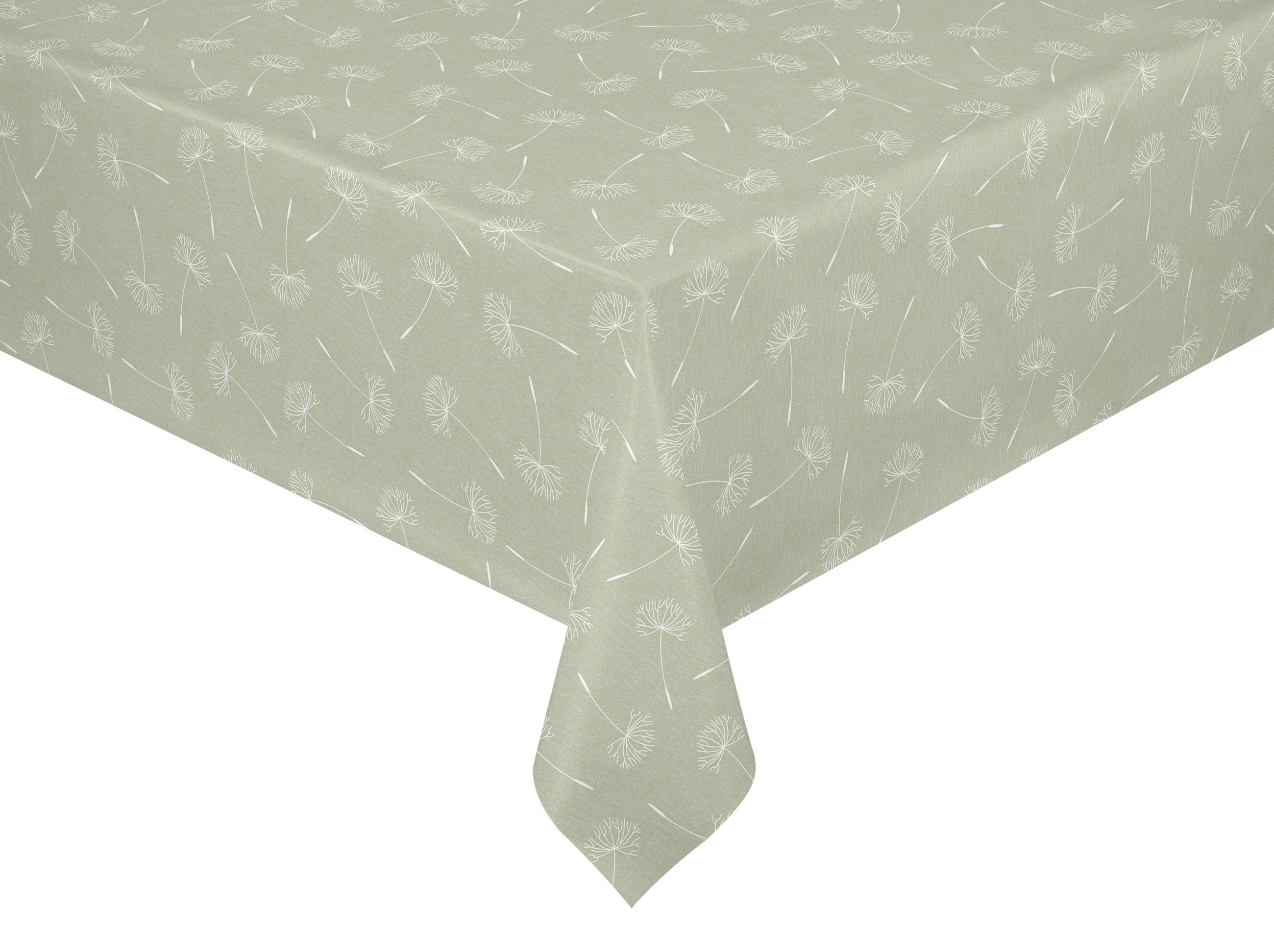 TISCHDECKE MILANO 140 cm  - Salbeigrün, KONVENTIONELL, Textil (140cm) - Peyer Syntex