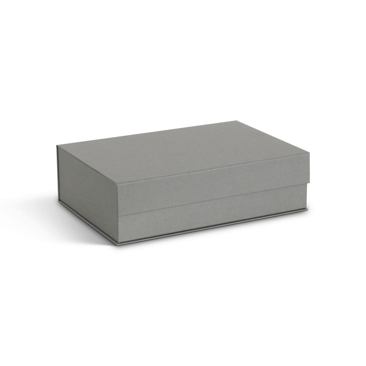 AUFBEWAHRUNGSBOX    25/36.5/10.5 cm  - Grau, Basics, Karton/Papier (25/36.5/10.5cm)