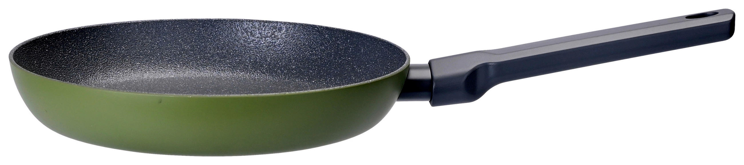 PFANNE 24 cm  - Schwarz/Hellgrün, Basics, Metall (24cm) - Homeware Profession.