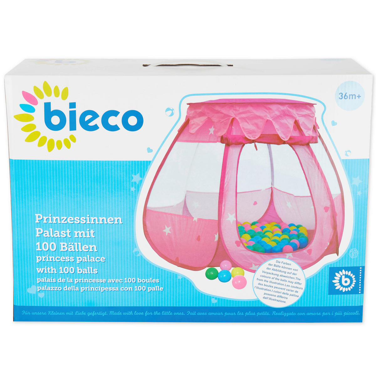 BÄLLEBAD - Pink/Multicolor, Trend, Kunststoff (110/75/50cm)