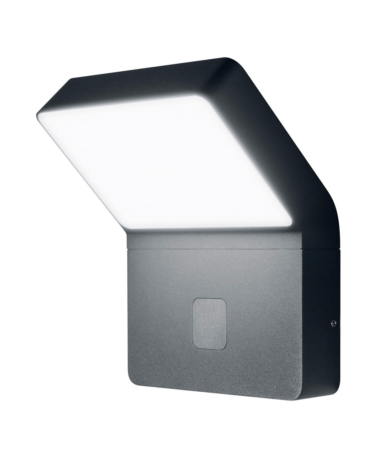 LED-AUßENLEUCHTE 11,8/17,6/21,2 cm   - Dunkelgrau, Basics, Kunststoff/Metall (11,8/17,6/21,2cm) - Osram