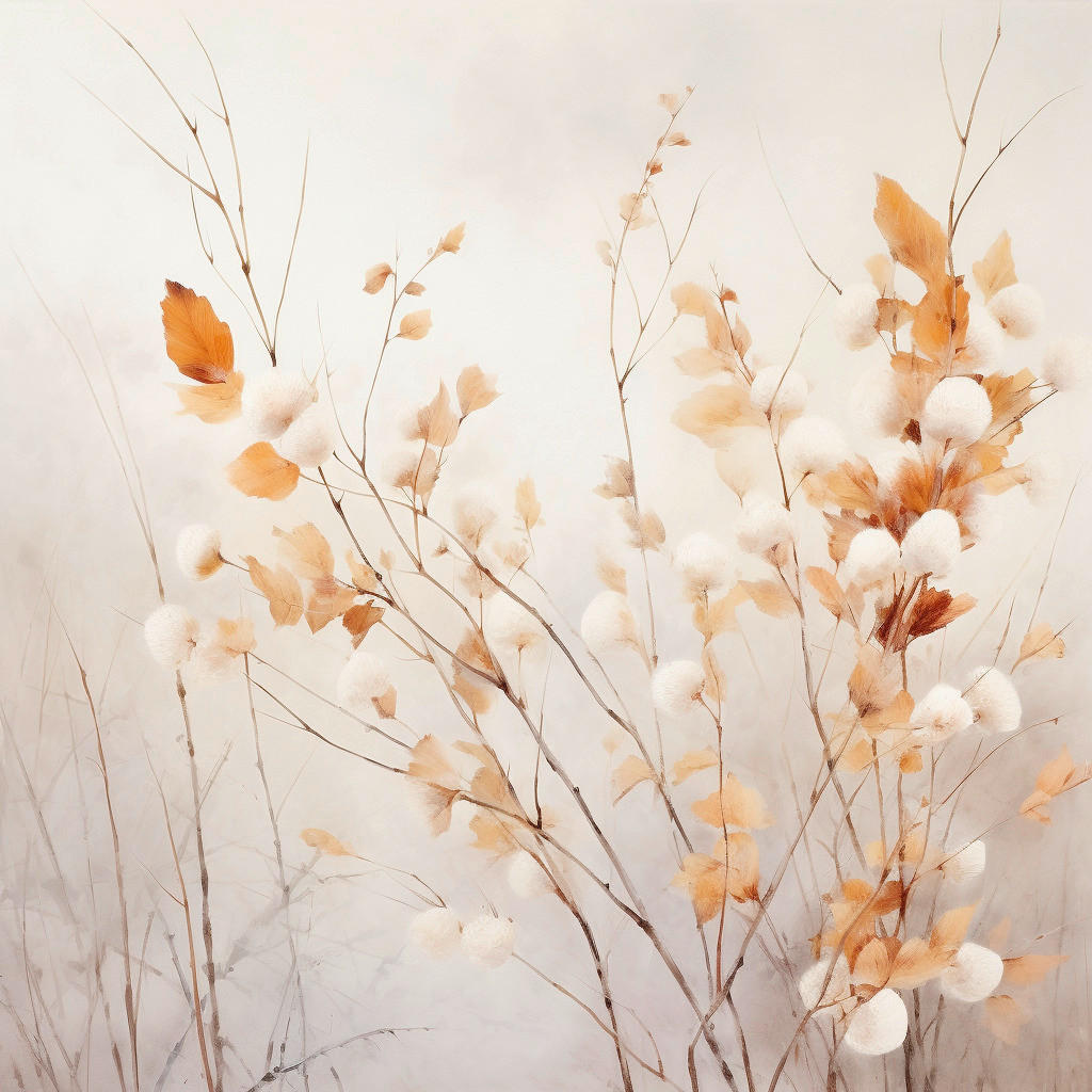 GLASBILD Pflanzen  - Multicolor, Basics, Glas (20/20/1,40cm) - Euroart