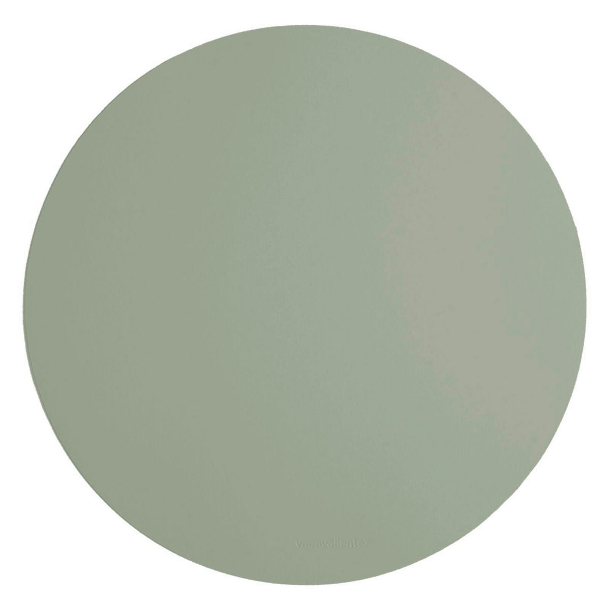 TISCHSET Leder Salbeigrün  - Salbeigrün, Basics, Leder (36kg)