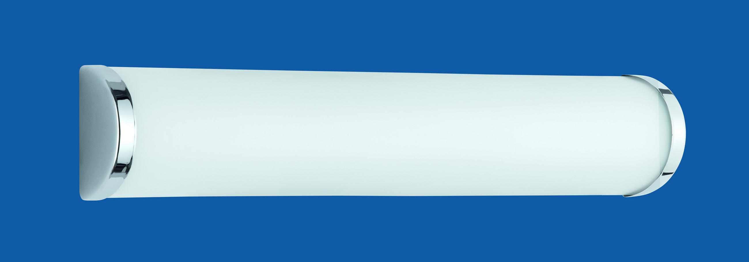 SPIEGELLEUCHTE 40,5/8,3/6,3 cm   - Chromfarben/Opal, Design, Glas/Metall (40,5/8,3/6,3cm) - Trio Leuchten