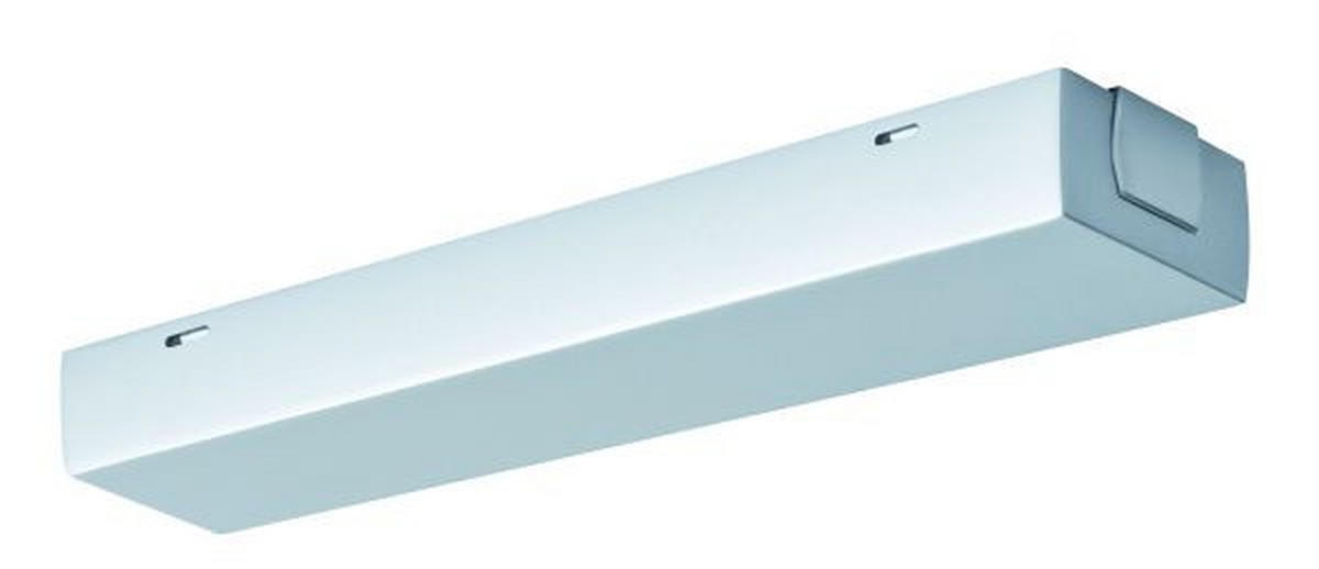 SCHIENENSYSTEM-EINSPEISER - Chromfarben, Basics, Metall (20,5/2,7/4,5cm) - Paulmann