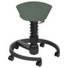 BÜROHOCKER 55/45,66/55 cm  - Pastellgrün/Schwarz, Basics, Textil/Metall (55/45,66/55cm) - Aeris