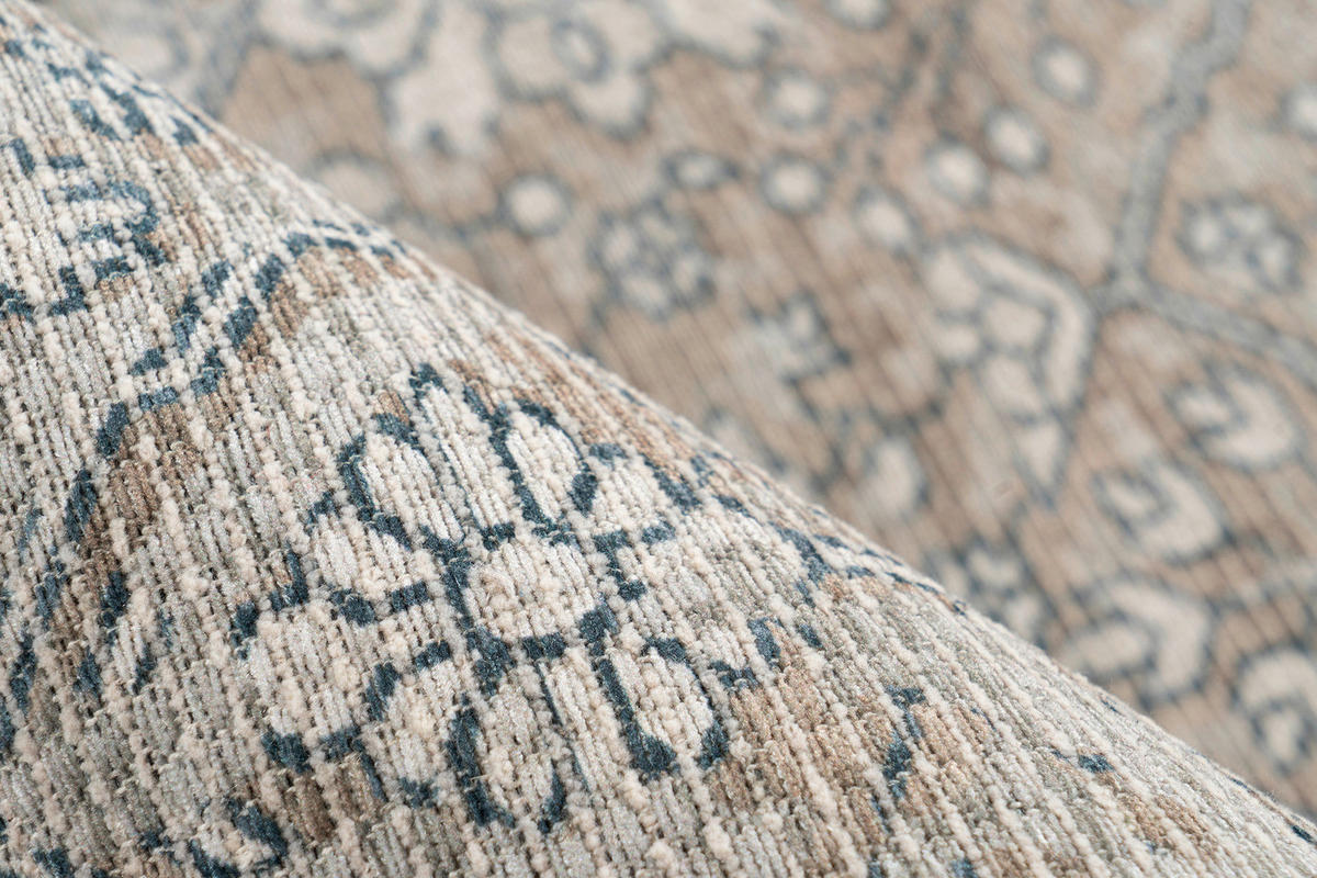 VINTAGE KOBEREC, 160/230 cm, zelená, béžová - zelená/béžová, Konvenční, textil (160/230cm)