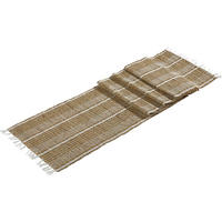 TISCHLÄUFER  - Braun, Natur, Naturmaterialien/Textil (35,00/0,02/220,00cm)