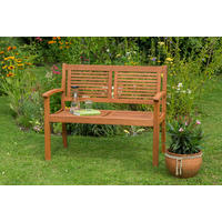 GARTENBANK 110/90/58 cm  in Naturfarben  - Naturfarben, Basics, Holz (110/90/58cm) - Gardenson