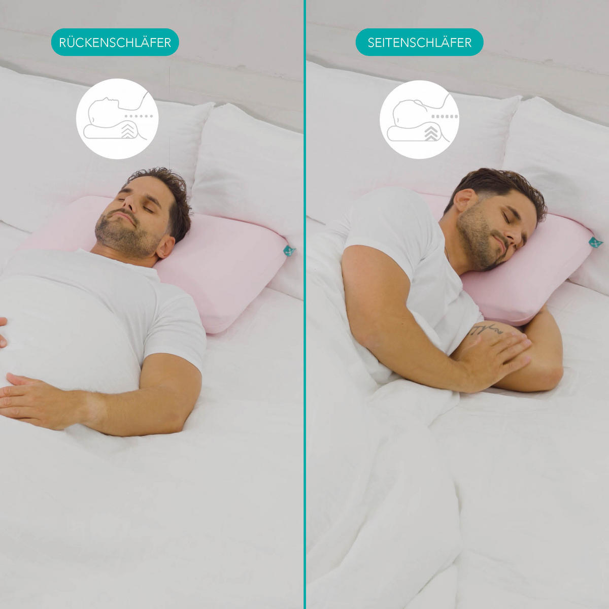 NACKENKISSEN COMFORT  - Basics, Textil (60/13,5/40cm) - Smartsleep