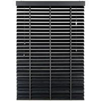 JALOUSIE  halbtransparent  150/175 cm    - Schwarz, Natur, Holz (150/175cm) - Homeware