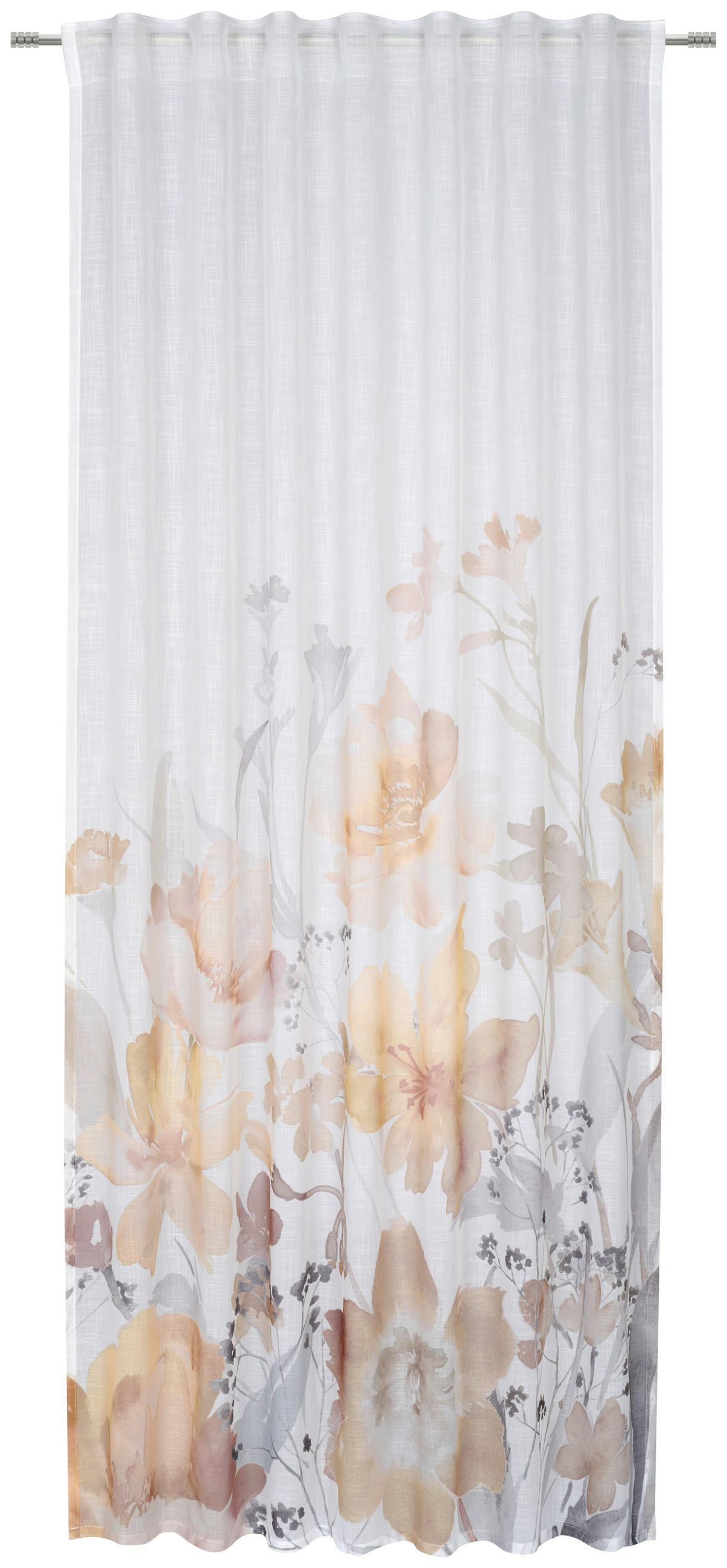 GARDINLÄNGD halvtransparent multicolor 245/140 cm