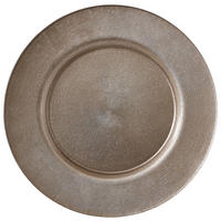 PLATZTELLER Glas  - Beige, Glas (32,5/2cm) - Novel