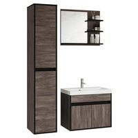 KOUPELNA barvy dubu  - bílá/barvy dubu, Lifestyle, kompozitní dřevo/keramika (90,2cm) - P & B